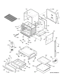 04 - Body Parts parts for Ge Range PGS908CEM2CC from AppliancePartsPros.com