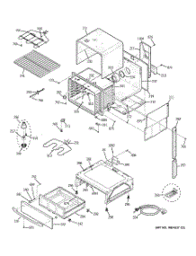 03 - Body Parts parts for Ge Range JCS905BK3BB from AppliancePartsPros.com