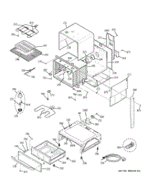 03 - Body Parts parts for Ge Range JCS905WK1WW from AppliancePartsPros.com
