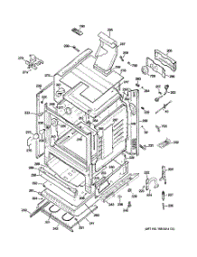 03 - Body Parts parts for Ge Range JGB908SEL3SS from AppliancePartsPros.com