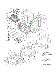 03 - Body Parts parts for Ge Range JCS968BF1BB from AppliancePartsPros.com