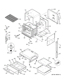 04 - Body Parts parts for Ge Range PGS975SEM2SS from AppliancePartsPros.com