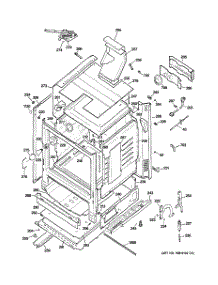 03 - Body Parts parts for Ge Range EGR2001EM2SS from AppliancePartsPros.com