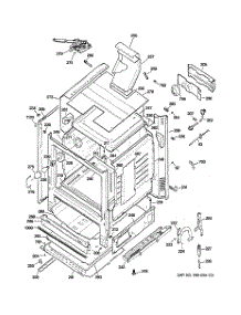 03 - Body Parts parts for Ge Range JGBP33DEM2CC from AppliancePartsPros.com