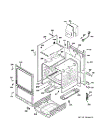 03 - Body Parts parts for Ge Range JGAS02SEN1SS from AppliancePartsPros.com