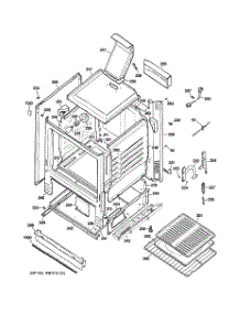 03 - Body Parts parts for Ge Range JGBS23SEM1SS from AppliancePartsPros.com