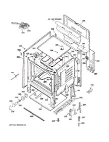 02 - Body Parts parts for Ge Range JBP27DM1CC from AppliancePartsPros.com