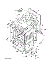 02 - Body Parts parts for Ge Range JBP60BM2WH from AppliancePartsPros.com