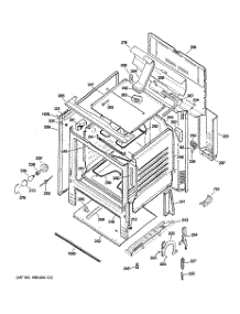 02 - Body Parts parts for Ge Range JBS56DM2WW from AppliancePartsPros.com