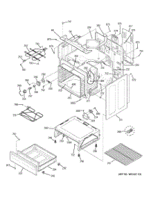 03 - Body Parts parts for Ge Range EER2002M02BS from AppliancePartsPros.com