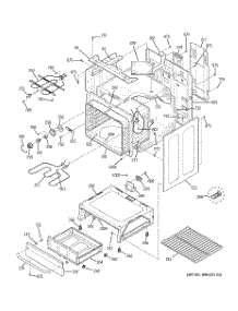 03 - Body Parts parts for Ge Range JBP71SM2SS from AppliancePartsPros.com