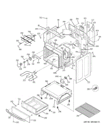 03 - Body Parts parts for Ge Range JB710SM2SS from AppliancePartsPros.com