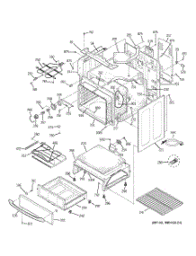 03 - Body Parts parts for Ge Range JCBP77SM2SS from AppliancePartsPros.com