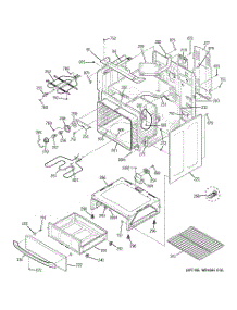 03 - Body Parts parts for Ge Range JBP80SM2SS from AppliancePartsPros.com