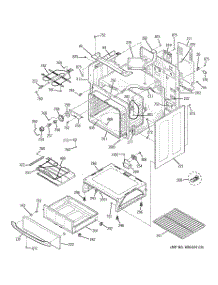 03 - Body Parts parts for Ge Range JBP77SM2SS from AppliancePartsPros.com
