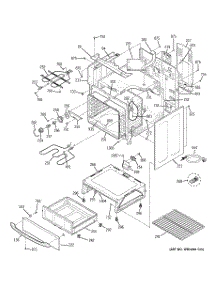 03 - Body Parts parts for Ge Range JCBP71SM2SS from AppliancePartsPros.com