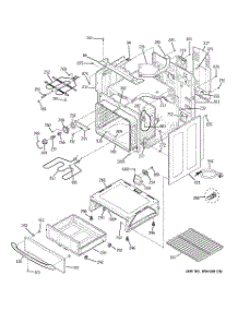 03 - Body Parts parts for Ge Range JCB710SM2SS from AppliancePartsPros.com