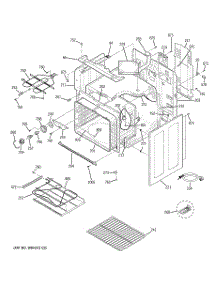 03 - Body Parts parts for Ge Range JCBP85SM2SS from AppliancePartsPros.com