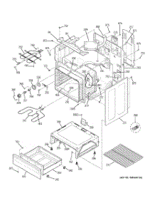 03 - Body Parts parts for Ge Range JB710DM2WW from AppliancePartsPros.com