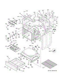 03 - Body Parts parts for Ge Range JBP77TM2WW from AppliancePartsPros.com