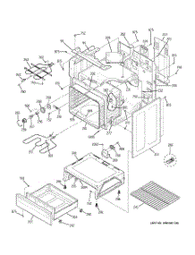 03 - Body Parts parts for Ge Range JBP72DM2BB from AppliancePartsPros.com