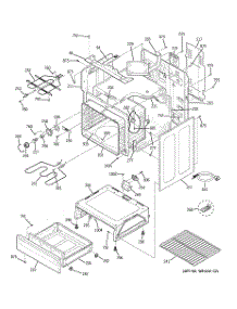 03 - Body Parts parts for Ge Range JCBP66DM2WW from AppliancePartsPros.com