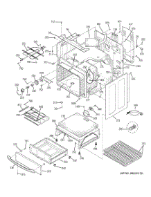 03 - Body Parts parts for Ge Range JCBP79SM2SS from AppliancePartsPros.com