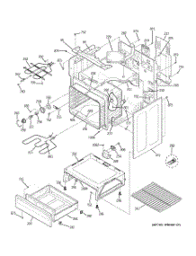 03 - Body Parts parts for Ge Range JBP67CM2BB from AppliancePartsPros.com