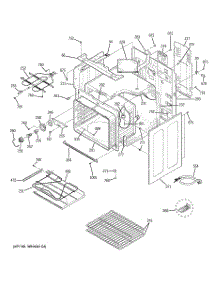 03 - Body Parts parts for Ge Range JCBP84DM2BB from AppliancePartsPros.com
