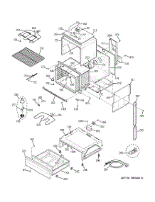 02 - Body Parts parts for Ge Range JCSP38WK4WW from AppliancePartsPros.com