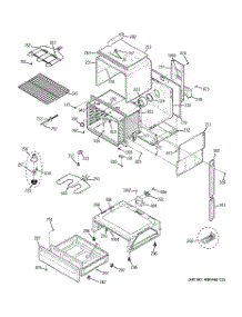 02 - Body Parts parts for Ge Range JSS28WK4WW from AppliancePartsPros.com