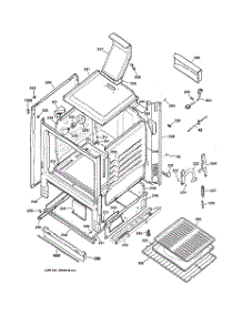 03 - Body Parts parts for Ge Range JGBS24GEM1SS from AppliancePartsPros.com