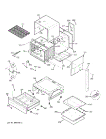 03 - Body Parts parts for Ge Range JGSP28WEK5WW from AppliancePartsPros.com
