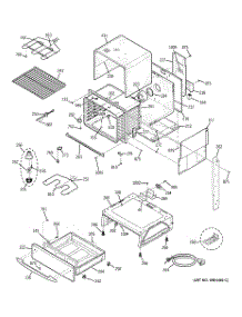 03 - Body Parts parts for Ge Range JCSP42SK4SS from AppliancePartsPros.com