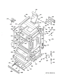 03 - Body Parts parts for Ge Range JGBP90MEH9BC from AppliancePartsPros.com
