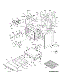 03 - Body Parts parts for Ge Range JCBP71SM1SS from AppliancePartsPros.com