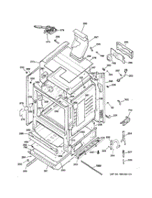 03 - Body Parts parts for Ge Range JGBP27DEM1WW from AppliancePartsPros.com