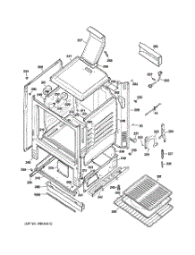 03 - Body Parts parts for Ge Range JGBS19BEM1WH from AppliancePartsPros.com