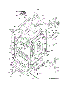 03 - Body Parts parts for Ge Range JGBP26DEM1CC from AppliancePartsPros.com