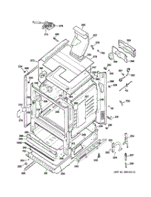 03 - Body Parts parts for Ge Range JGBP32SEM1SS from AppliancePartsPros.com