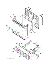 04 - Door & Drawer Parts parts for Ge Range JGBS23SEL2SS from AppliancePartsPros.com