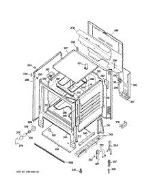 02 - Body Parts parts for Ge Range JBS07M1CC from AppliancePartsPros.com