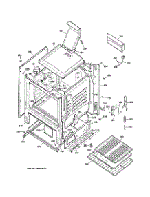 03 - Body Parts parts for Ge Range JGBS22BEH6CT from AppliancePartsPros.com