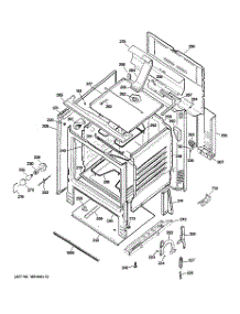 02 - Body Parts parts for Ge Range JBS56DM1WW from AppliancePartsPros.com