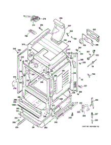 03 - Body Parts parts for Ge Range JGBP36SEM1SS from AppliancePartsPros.com