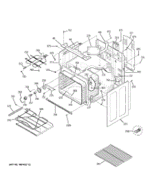 03 - Body Parts parts for Ge Range JBP81DM1BB from AppliancePartsPros.com
