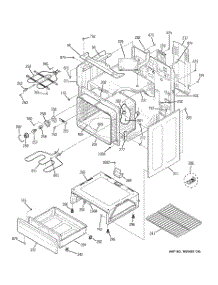 03 - Body Parts parts for Ge Range JB710DM1WW from AppliancePartsPros.com