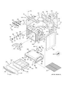 03 - Body Parts parts for Ge Range JBP72SM1SS from AppliancePartsPros.com