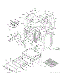 03 - Body Parts parts for Ge Range JBP35SM1SS from AppliancePartsPros.com