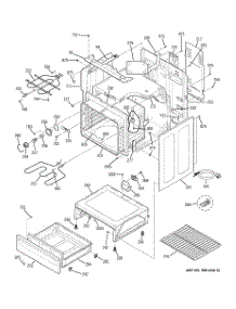 03 - Body Parts parts for Ge Range JCBP78DM1WW from AppliancePartsPros.com